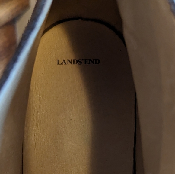 Vintage Lands End desert boot brown suede, gum sole Woman's 7.5/8 Mens 6 - Picture 8 of 12